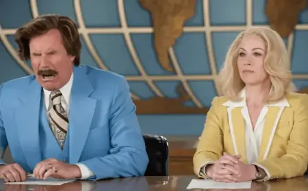 Will Ferrell Shares ‘Anchorman’ Earnings with Christina Applegate