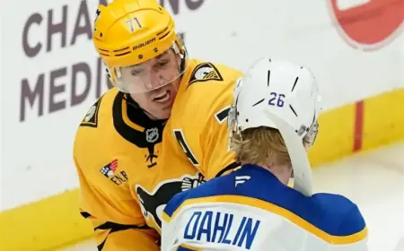 Evgeni Malkin Faces Suspension for High Slash in Penguins’ Defeat to Sabres