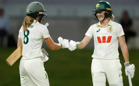 Sutherland and Perry Boost Australia’s Advantage in Perth