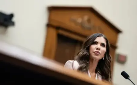 Trump Replaces Noem with Oklahoma Senator in Key Decision