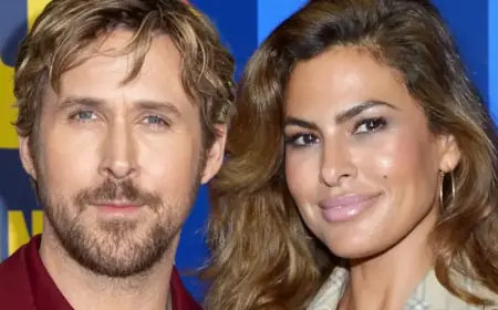 Ryan Gosling and Eva Mendes Make First Public Appearance in a Decade