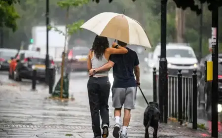 BBC Weather Predicts Week of Rain and Thunderstorms After Sunny Spell