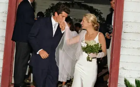 Carolyn Bessette Kennedy’s Slip Dress Redefines Modern Bridal Fashion