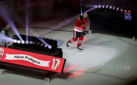 Blackhawks Trade Nick Foligno to Wild for Future Assets