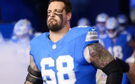 Taylor Decker Seeks Release Following Talks with Detroit Lions