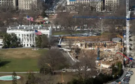 Federal Commission Postpones Vote on Trump’s White House Ballroom Project