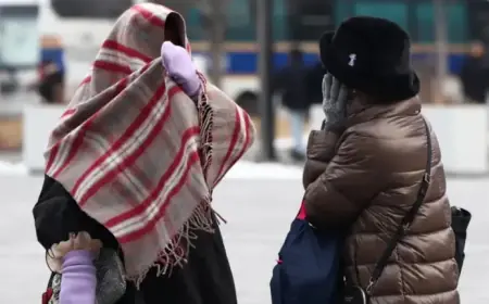 Chilly Morning with Sub-Zero Temps; Daytime Highs Reach 10°C