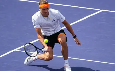Zverev Dominates in Indian Wells Debut Match