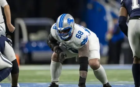 Taylor Decker Secures Release from Detroit Lions