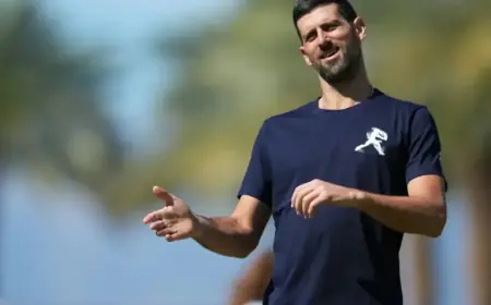 Djokovic Anticipates Serena’s Return, Eyes Success in the Desert