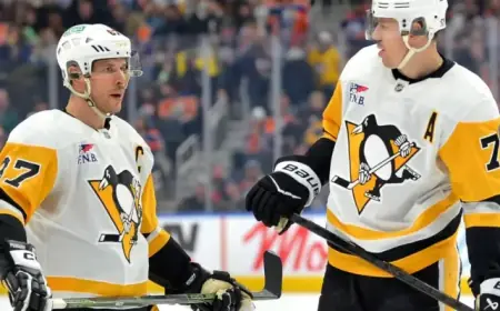 Sidney Crosby Rejoins Practice; Evgeni Malkin Contacted by NHL