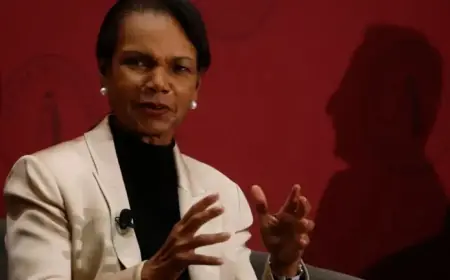 Condoleezza Rice Visits White House, Report Reveals