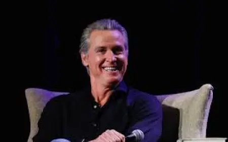 Katie Couric Sparks MAGA Backlash After Asking Gavin Newsom if He’s 'Too Handsome'