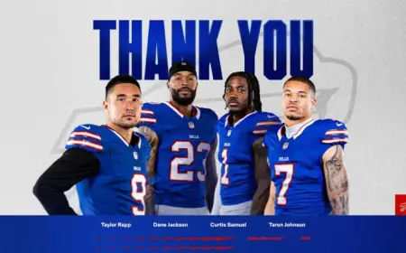 Buffalo Bills Cut Veteran CB Taron Johnson, Three More Before Free Agency