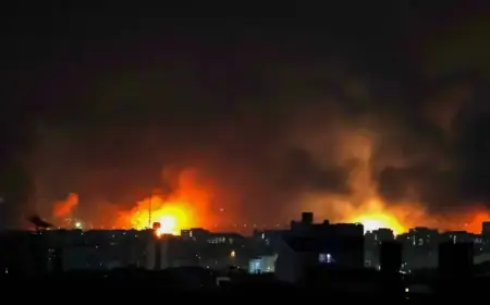 Major Strikes Hit Tehran Amid Middle East Conflict