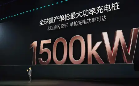 BYD Launches 1,500 kW Overseas Flash Charging by Late 2026