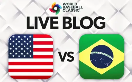 Judge’s Early Home Run Highlights World Baseball Classic Live: Score Updates