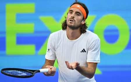 Shapovalov topples Tsitsipas at Indian Wells as former Top-10 star’s slide deepens