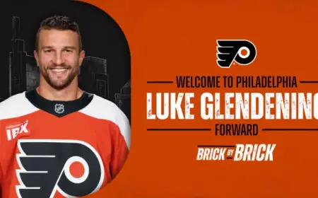 Flyers Secure Luke Glendening from New Jersey Waivers