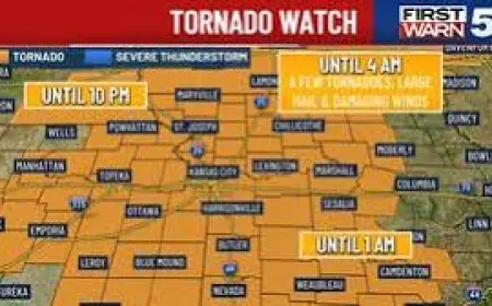 Tornado Warning Kansas City could be issued as final round of storms arrives