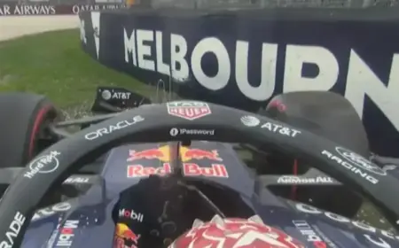 Max Verstappen Crashes Out in Shocking Australian GP Qualifying