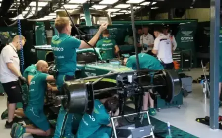 Back Row Start for Australian GP Following Double Qualifying Absence