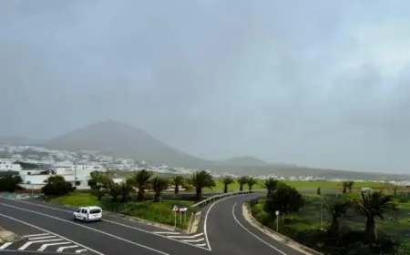 Light Rains Persist This Week in Lanzarote and La Graciosa