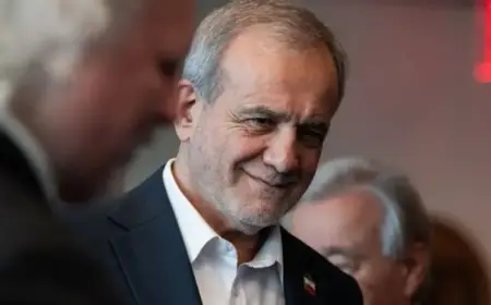 Iran’s President Apologizes for Strikes on Neighboring Nations