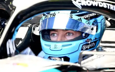 George Russell Receives Warning, Reprimand for F1 Australian GP Violations