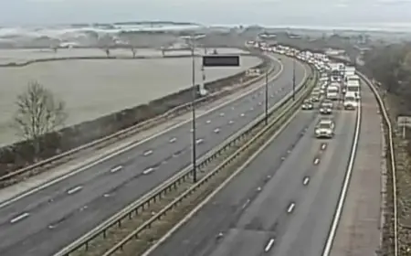 M6 Northbound Closed Between Leyland and Preston Amid Police Incident