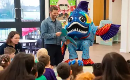 Celebrities and Piranha Disrupt World Book Day in Nursery Classroom