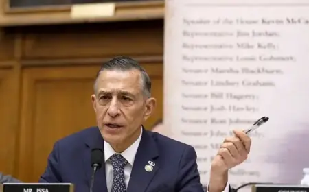 GOP Rep. Darrell Issa Announces Retirement Following Redistricting Debate