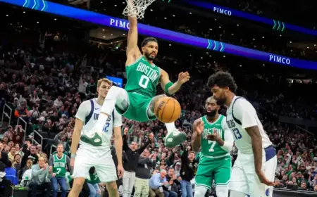 Jayson Tatum Leads Celtics to Victory Over Mavericks After Injury Return