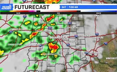 Indianapolis Weather: Weekend to Start With Rain and Thunderstorms