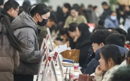 China Adopts AI to Tackle Jobseeker Surge Exceeding Belgium’s Population