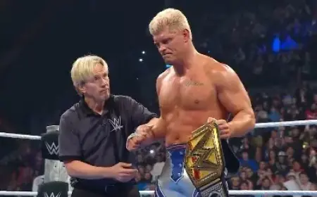Cody Rhodes Clinches WWE Championship with Help from Jacob Fatu