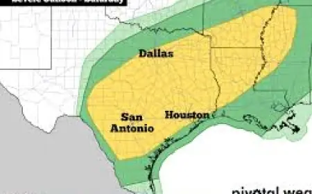 San Antonio Weather: Cold Front Brings Hail, Flood Threat and a Wet Stretch