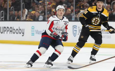 Capitals Vs Bruins: Caps Confront Deadline Departures in Boston Matinee