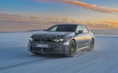 “BMW i3’s Quantum Leap: Dynamic Testing in Arctic Circle’s Ice and Snow”