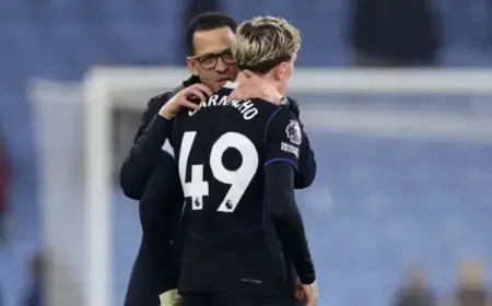 Chelsea Star’s Frustration Shines Amid Aston Villa Victory, Garnacho’s Six-Word Message Resonates