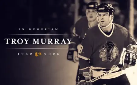 Blackhawks Honor Legacy of Beloved Broadcaster and Alumni Troy Murray