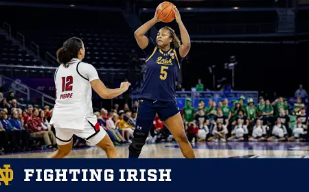 Notre Dame Women's Basketball Takes Seven-Game Streak Into ACC Semifinal Against Duke