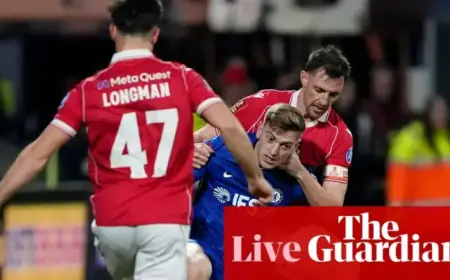 Live FA Cup Action: Wrexham vs Chelsea in Fifth Round Showdown