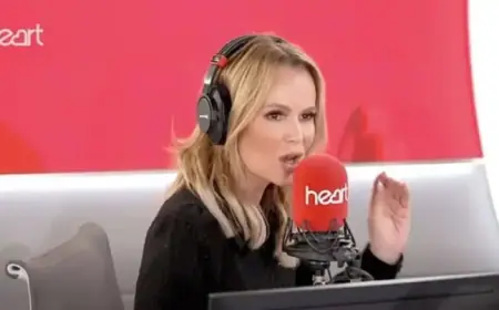 Amanda Holden Responds to Listener’s Phillip Schofield Remark After On-Air Comment