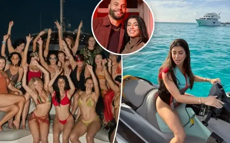 Dak Prescott’s fiancée posts bikini bachelorette photos, stuns in $525 bridal shower dress