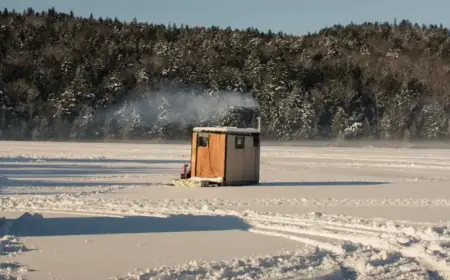 Sault Man Fined for Deserting Ice Fishing Hut