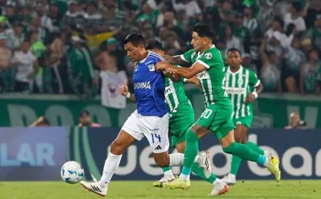 Águilas Doradas - Atlético Nacional: Nacional busca respuesta tras la eliminación en la Sudamericana
