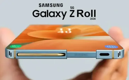 Samsung Galaxy Z Roll 5G Eliminates Screen Crease Concerns