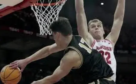 Wisconsin Vs Purdue: Badgers Can Secure No. 5 Seed with Win at Mackey Arena