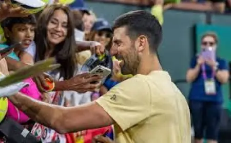Novak Djokovic’s L.A. sports tour and 2026 start in his own words